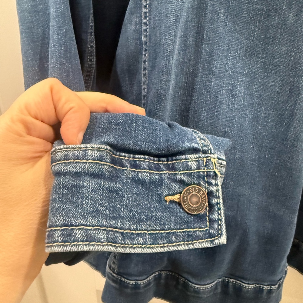 Old Navy Blue Denim Jacket - Picture 8 of 9